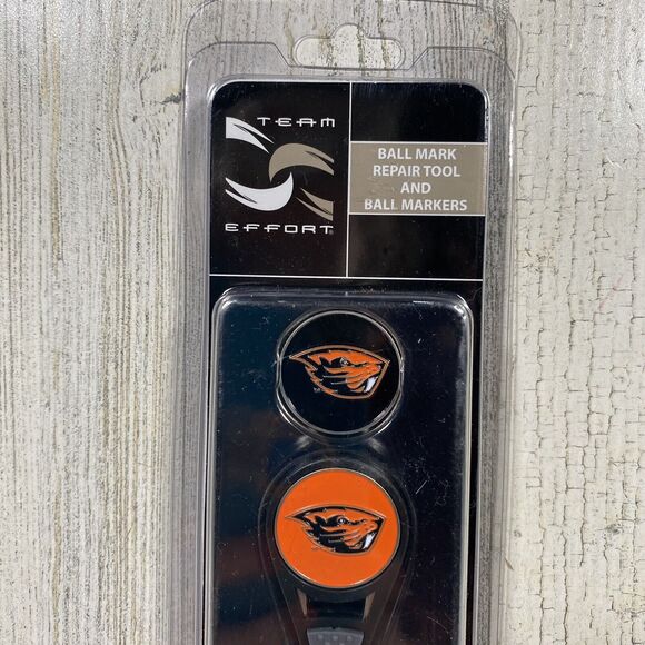 Team Effort NCAA CVX Oregon State Beavers Repair Tool and Ball Marker Brand New - Picture 3 of 5